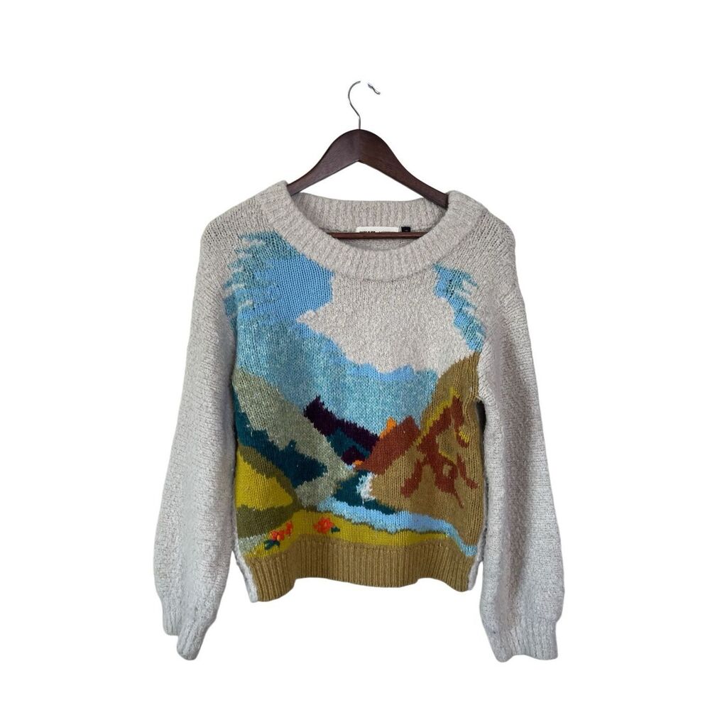 Scenic Knit Sweater - Multicolor